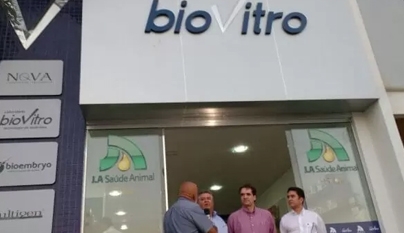 Parceria Biovitro e J.A Saúde Animal no Parque Fernando Costa em Uberaba.