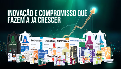 JA Saúde Animal segue em ascensão e conquista, pela 4ª vez, posição no ranking das empresas que mais