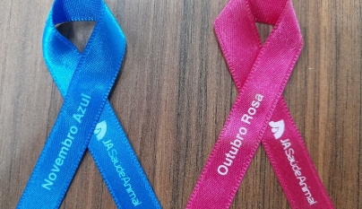 JA adere ao outubro rosa e ao novembro azul